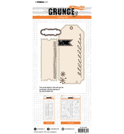 Studio Light Grunge Snijmal Slimline Cardshapes (SL-GR-CD88)