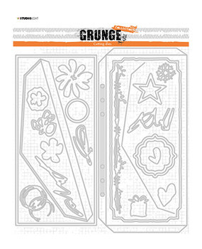 Studio Light Grunge Snijmal Slimline Envelop and Cardshape (SL-GR-CD89) Studio Light Grunge Snijmal Slimline Envelop and Cardshape (SL-GR-CD89)