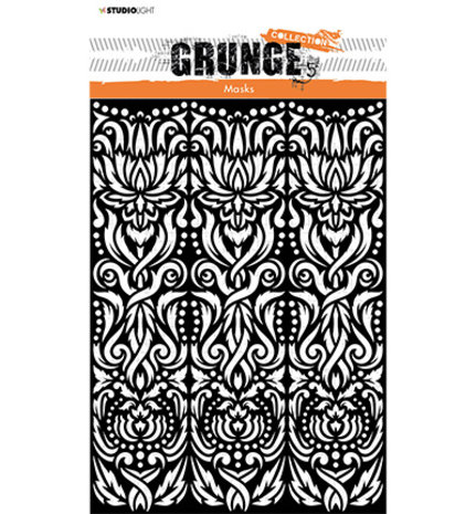 Studio Light Grunge Ornamental A5 Masking Stencil (SL-GR-MASK53) Studio Light Grunge Ornamental A5 Masking Stencil (SL-GR-MASK53)