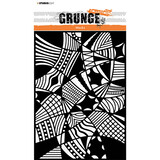 Studio Light Grunge Doodles Shapes A5 Masking Stencil (SL-GR-MASK54)*
