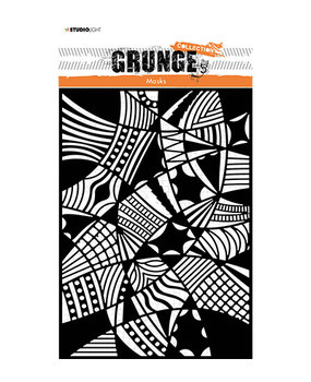 Studio Light Grunge Doodles Shapes A5 Masking Stencil (SL-GR-MASK54)* Studio Light Grunge Doodles Shapes A5 Masking Stencil (SL-GR-MASK54)*