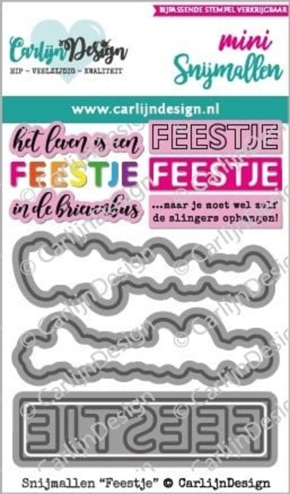 Carlijn Design Snijmal Feestje (CDSN-0130) Carlijn Design Snijmal Feestje (CDSN-0130)