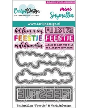 Carlijn Design Snijmal Feestje (CDSN-0130) Carlijn Design Snijmal Feestje (CDSN-0130)
