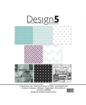 Design5 Meteor Rain 12x12 Inch Paper Pack (D5P8009)