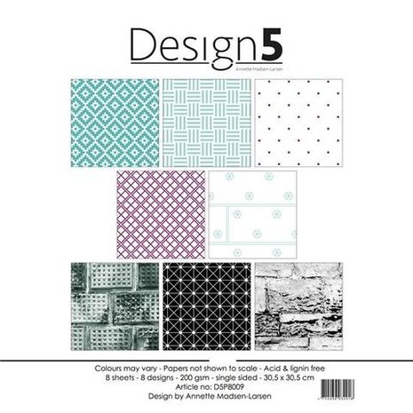Design5 Meteor Rain 12x12 Inch Paper Pack (D5P8009)