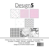 Design5 Pink Sky 6x6 Inch Paper Pack (D5P6005) Design5 Pink Sky 6x6 Inch Paper Pack (D5P6005)