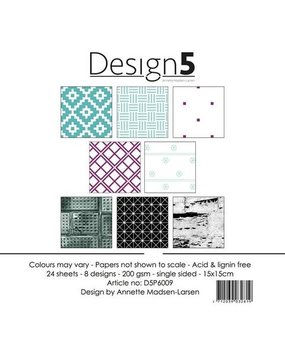 Design5 Meteor Rain 6x6 Inch Paper Pack (D5P6009)