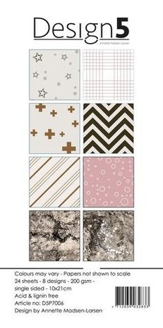 Design5 Constellation Crater Slimline Paper Pack (D5P7006) Design5 Constellation Crater Slimline Paper Pack (D5P7006)