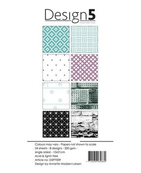 Design5 Meteor Rain Slimline Paper Pack (D5P7009)