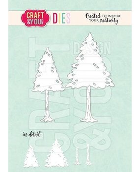Craft & You Dies Christmas Trees (CW147) Craft & You Dies Christmas Trees (CW147)