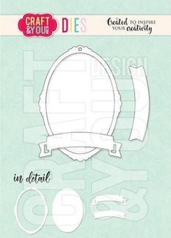 Craft & You Dies Mini Frame (CW152) Craft & You Dies Mini Frame (CW152)