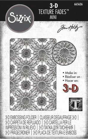Sizzix 3D Mini Texture Fades Kaleidoscope (665636) Sizzix 3D Mini Texture Fades Kaleidoscope (665636)