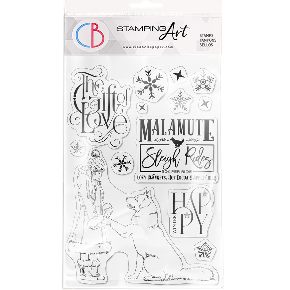 Ciao Bella Papercrafting The Gift of Love A5 Clear Stamps (PS8018) Ciao Bella Papercrafting The Gift of Love A5 Clear Stamps (PS8018)