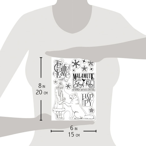 Ciao Bella Papercrafting The Gift of Love A5 Clear Stamps (PS8018) Ciao Bella Papercrafting The Gift of Love A5 Clear Stamps (PS8018)