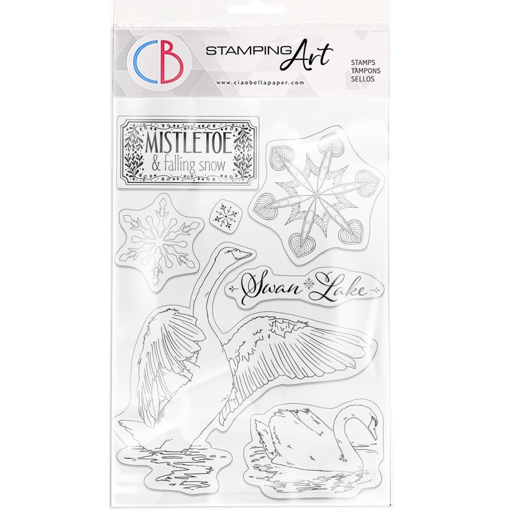 Ciao Bella Papercrafting Swan Lake A5 Clear Stamps (PS8021) Ciao Bella Papercrafting Swan Lake A5 Clear Stamps (PS8021)