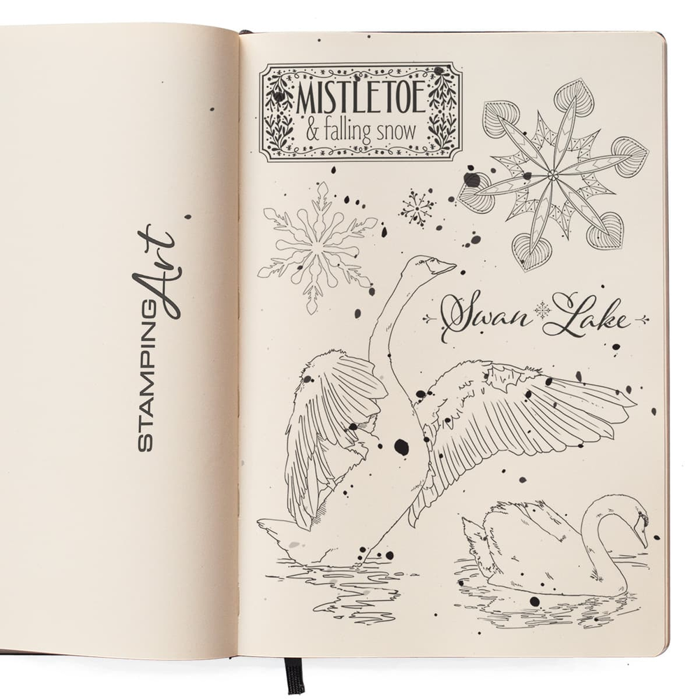 Ciao Bella Papercrafting Swan Lake A5 Clear Stamps (PS8021) Ciao Bella Papercrafting Swan Lake A5 Clear Stamps (PS8021)