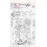 Ciao Bella Papercrafting Hello Winter A5 Clear Stamps (PS8023)