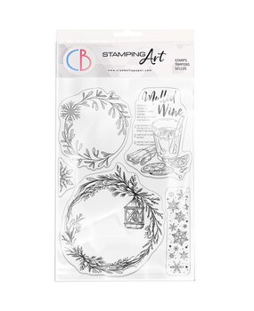 Ciao Bella Papercrafting Wreaths & Mulled A5 Clear Stamps (PS8024) Ciao Bella Papercrafting Wreaths & Mulled A5 Clear Stamps (PS8024)