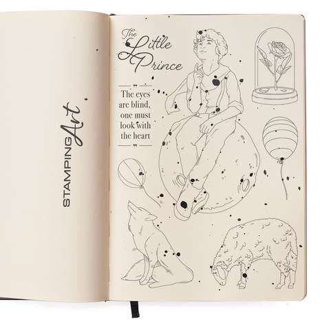 Ciao Bella Papercrafting The Little Prince A5 Clear Stamps (PS8027) Ciao Bella Papercrafting The Little Prince A5 Clear Stamps (PS8027)