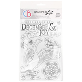 Ciao Bella Papercrafting December & Joy A6 Clear Stamps (PS6078)