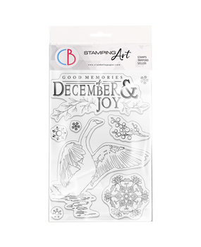 Ciao Bella Papercrafting December & Joy A6 Clear Stamps (PS6078) Ciao Bella Papercrafting December & Joy A6 Clear Stamps (PS6078)
