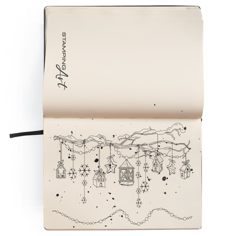 Ciao Bella Papercrafting Let's Decorate A6 Clear Stamps (PS6079)