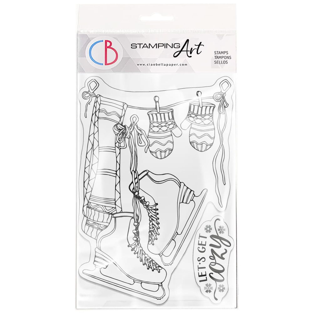 Ciao Bella Papercrafting Let's Get Cozy A6 Clear Stamps (PS6080) Ciao Bella Papercrafting Let's Get Cozy A6 Clear Stamps (PS6080)