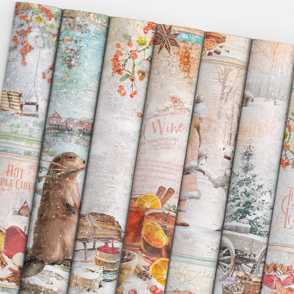 Ciao Bella Papercrafting The Gift of Love 12x12 Inch Paper Pad (CBPM047) Ciao Bella Papercrafting The Gift of Love 12x12 Inch Paper Pad (CBPM047)