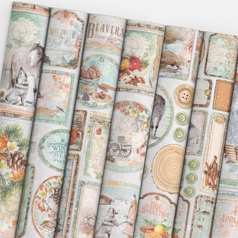 Ciao Bella Papercrafting The Gift of Love A4 Creative Pad (CBCL047)