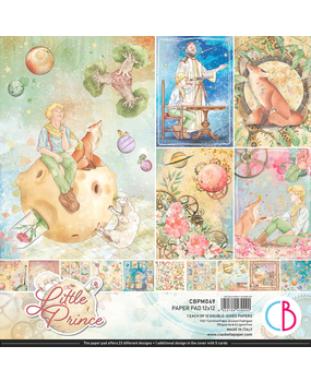 Ciao Bella Papercrafting The Little Prince 12x12 Inch Paper Pad (CBPM049)