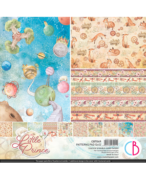 Ciao Bella Papercrafting The Little Prince 12x12 Inch Patterns Pad (CBT049)