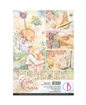 Ciao Bella Papercrafting The Little Prince A4 Creative Pad (CBCL049)