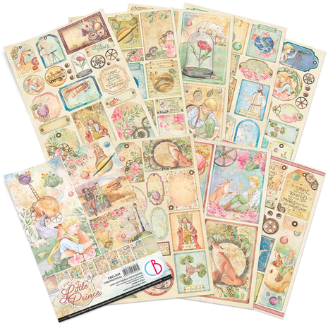 Ciao Bella Papercrafting The Little Prince A4 Creative Pad (CBCL049)