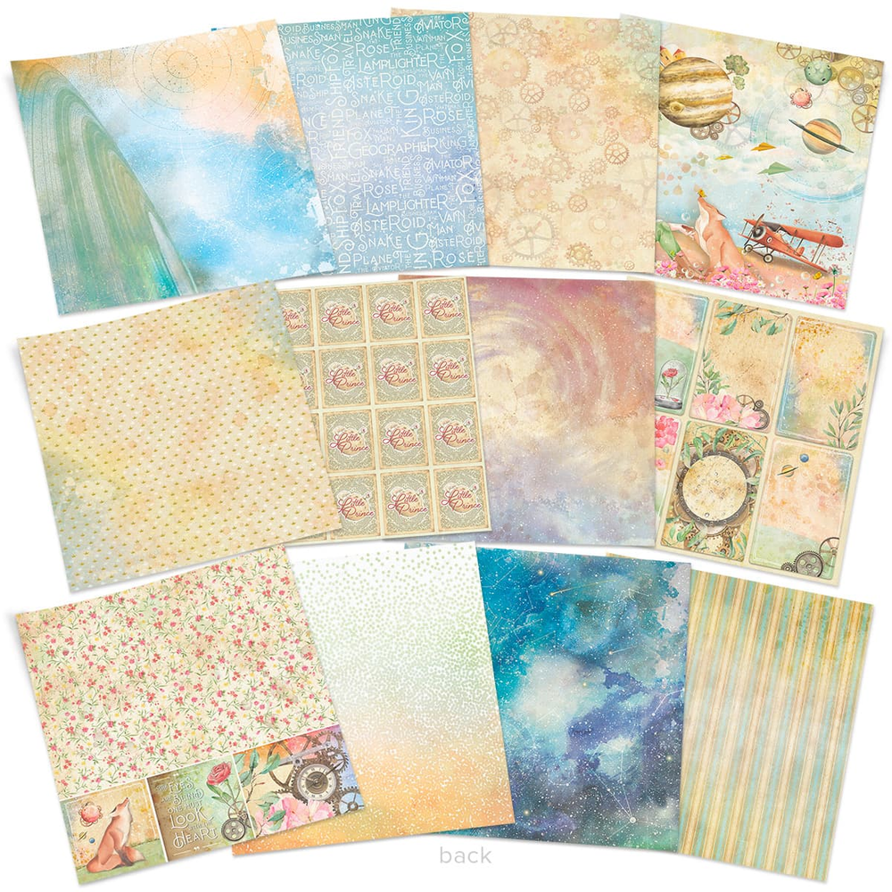 Ciao Bella Papercrafting The Little Prince 8x8 Inch Paper Pad (CBH049)