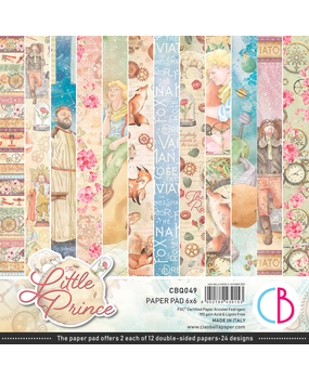 Ciao Bella Papercrafting The Little Prince 6x6 Inch Paper Pad (CBQ049)
