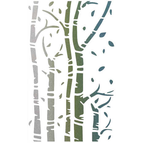Ciao Bella Papercrafting Birch Trees Masking Stencil (MS057)