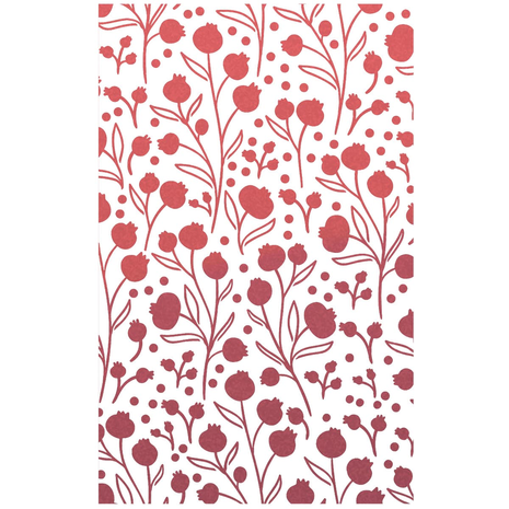 Ciao Bella Papercrafting Winter Berries Masking Stencil (MS060) Ciao Bella Papercrafting Winter Berries Masking Stencil (MS060)