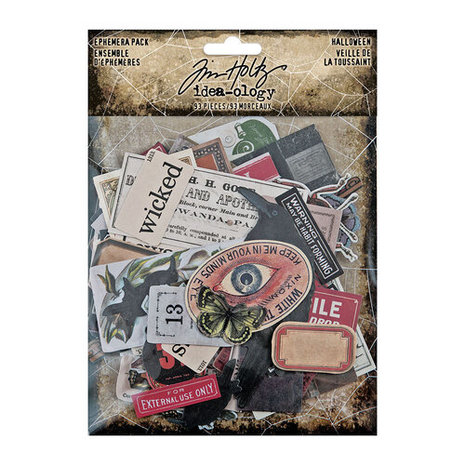 Idea-ology Tim Holtz Halloween Ephemera Pack (TH94151)