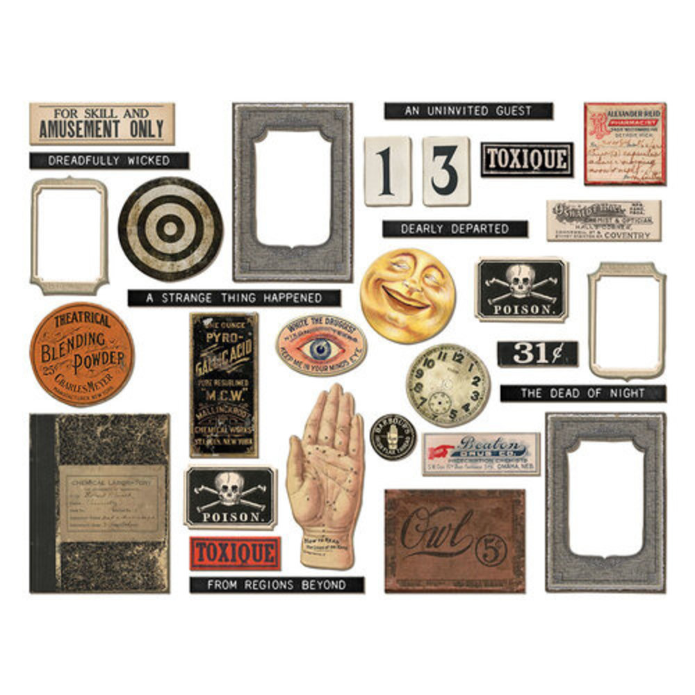 Idea-ology Tim Holtz Halloween Baseboards (TH94153)