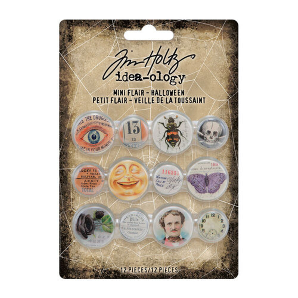 Idea-ology Tim Holtz Halloween Mini Flair (TH94158) Idea-ology Tim Holtz Halloween Mini Flair (TH94158)