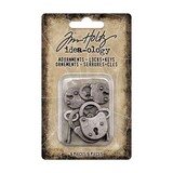Idea-ology Tim Holtz Halloween Adornments Locks and Keys (TH94162)
