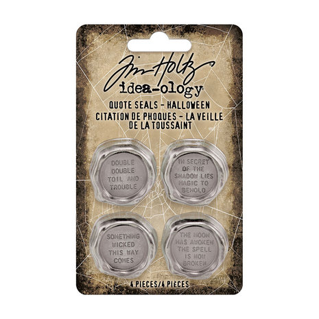 Idea-ology Tim Holtz Halloween Quote Seals (TH94163)