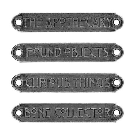 Idea-ology Tim Holtz Halloween Word Plaques (TH94164) Idea-ology Tim Holtz Halloween Word Plaques (TH94164)