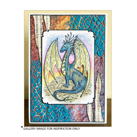 Crafty Individuals Gentle Dragon Unmounted Rubber Stamps (CI-580) Crafty Individuals Gentle Dragon Unmounted Rubber Stamps (CI-580)