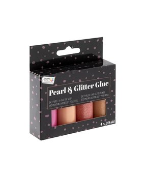 Craft Sensations Pearl & Glitter Glue Set Pink (CR1125/GE) Craft Sensations Pearl & Glitter Glue Set Pink (CR1125/GE)