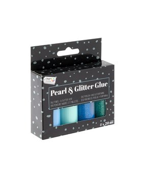 Craft Sensations Pearl & Glitter Glue Set Blue (CR1125/GE) Craft Sensations Pearl & Glitter Glue Set Blue (CR1125/GE)