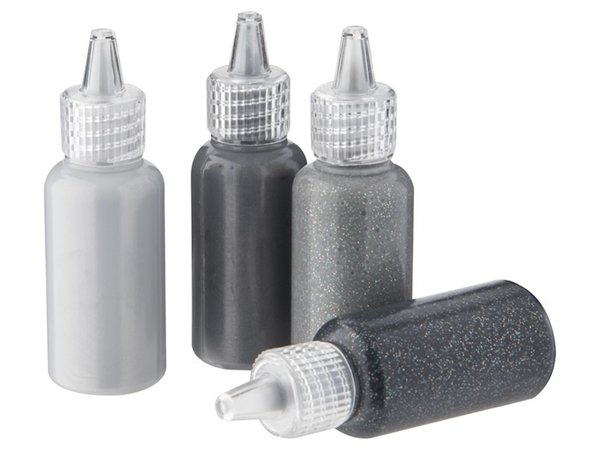 Craft Sensations Pearl & Glitter Glue Set Silver (CR1125/GE) Craft Sensations Pearl & Glitter Glue Set Silver (CR1125/GE)