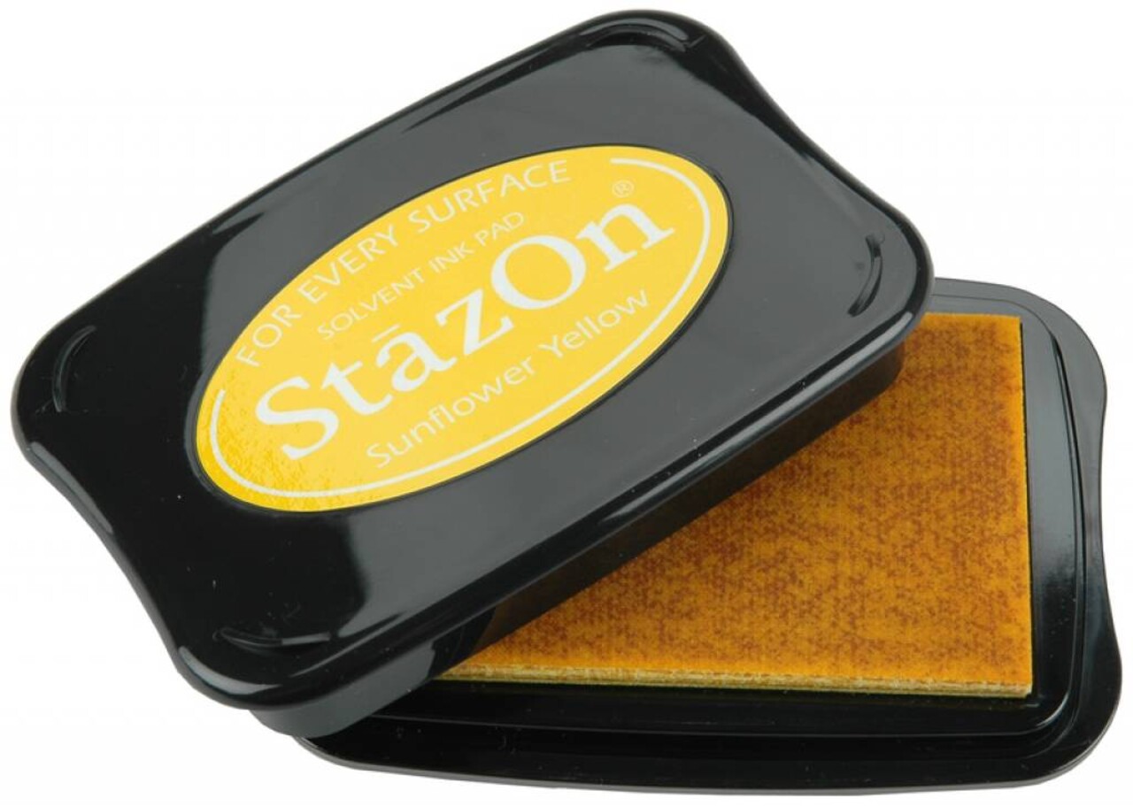 Tsukineko StazOn Sunflower Yellow Solvent Ink Pad (SZ-93)
