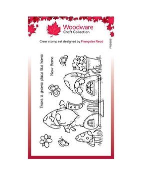 Woodware Gnome Shoe Clear Stamp (FRS885)