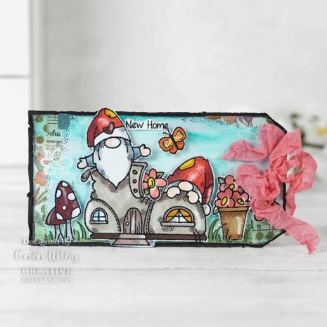 Woodware Gnome Shoe Clear Stamp (FRS885)